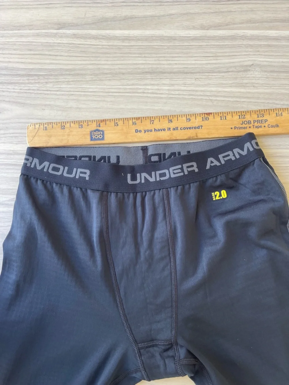 Under Armour Kids Black ColdGear Base Leggings unisex